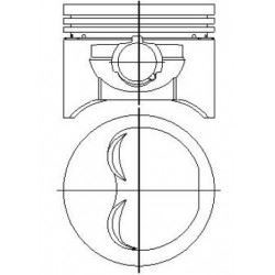Fiat Tempra Motor Piston Segman 1600 86.40 Çap 0.60 YENMAK