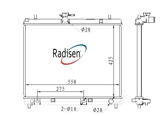 Daihatsu Terios Radyatör 1.5i 16V G RADISEN