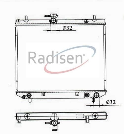 Daihatsu Terios Radyatör 1.3i 16V G RADISEN