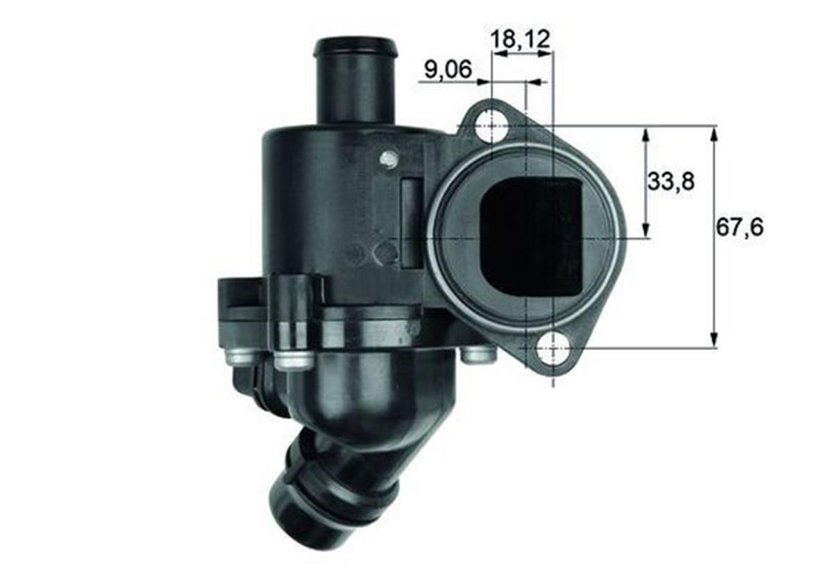 Termostat (Komple) Passat-A4 2.0Fsı (105C)