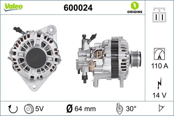 Hyundai Terracan Alternatör VALEO