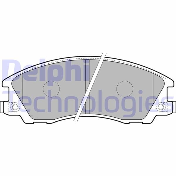Hyundai Terracan Ön Fren Balatası DELPHI