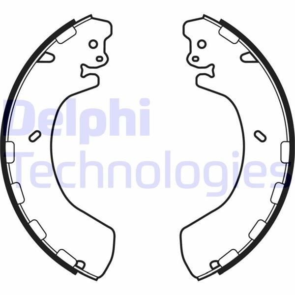 Hyundai Terracan Arka Fren Pabucu DELPHI