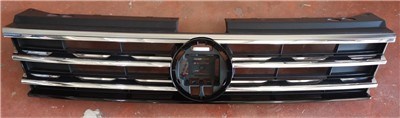 Volkswagen Tiguan Ön Panjur Üç Kromlu Krom Desenli Parlak Siyah Highline PRO-A