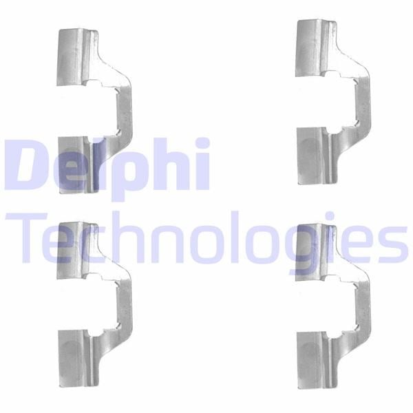 Nissan Tiida Renault Clio Espace Megane Modus Scenic Arka Fren Balata Montaj... DELPHI