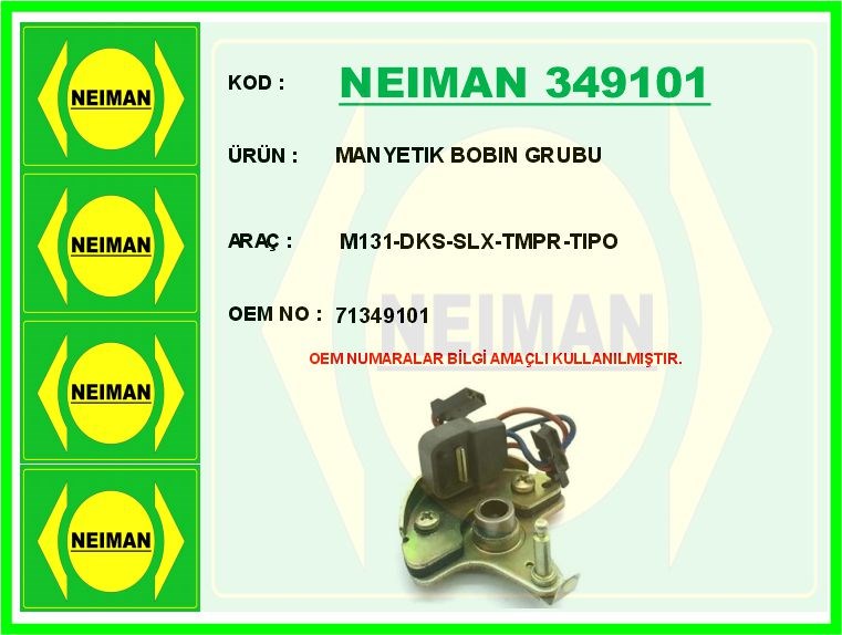 M131-DKS-SLX-TMPR-TIPO Manyetik Bobin Grubu BESCHER