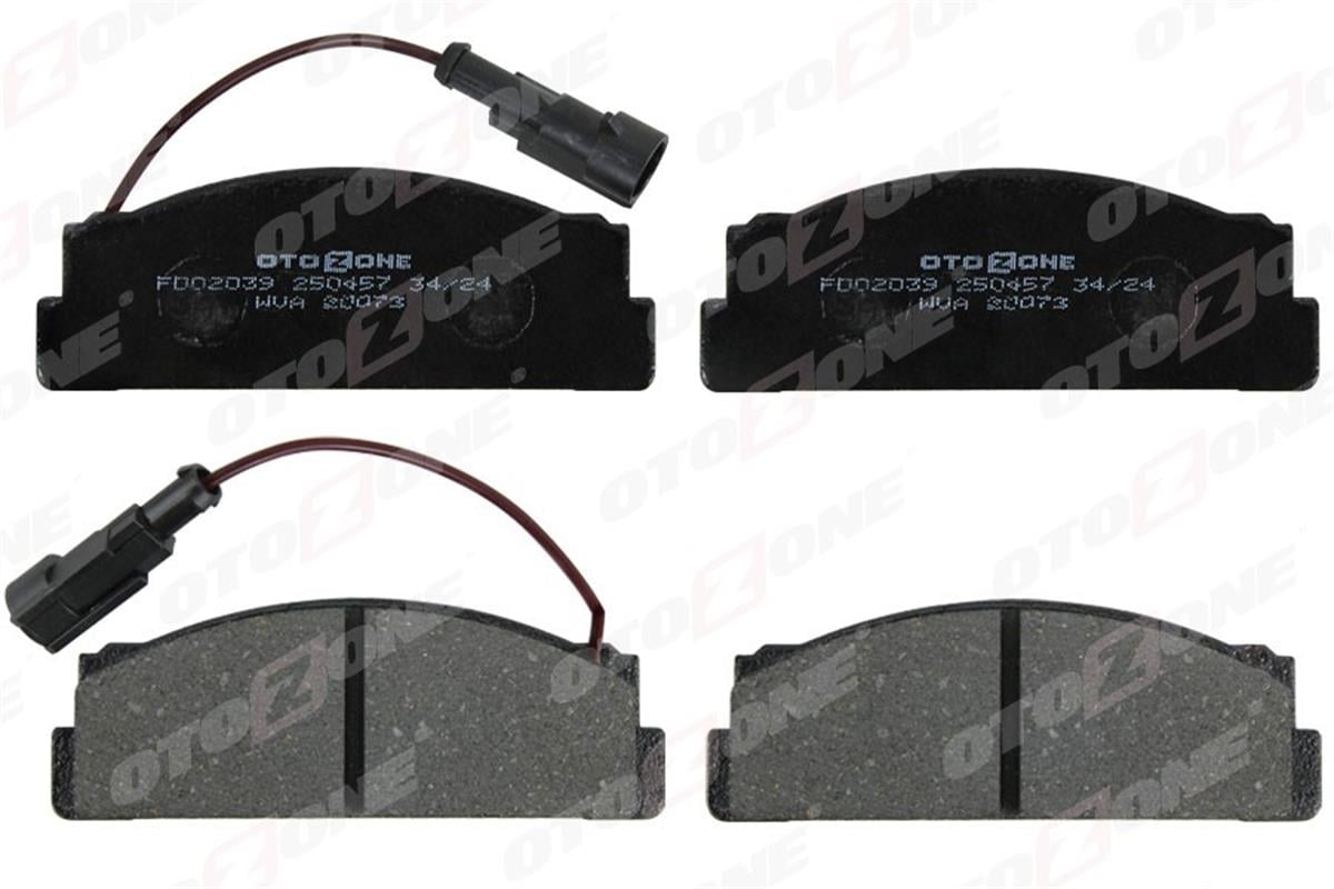 Dkş-S-Sl-Slx-M124-Serçe Fren Balatası Ön 4236412-4174992