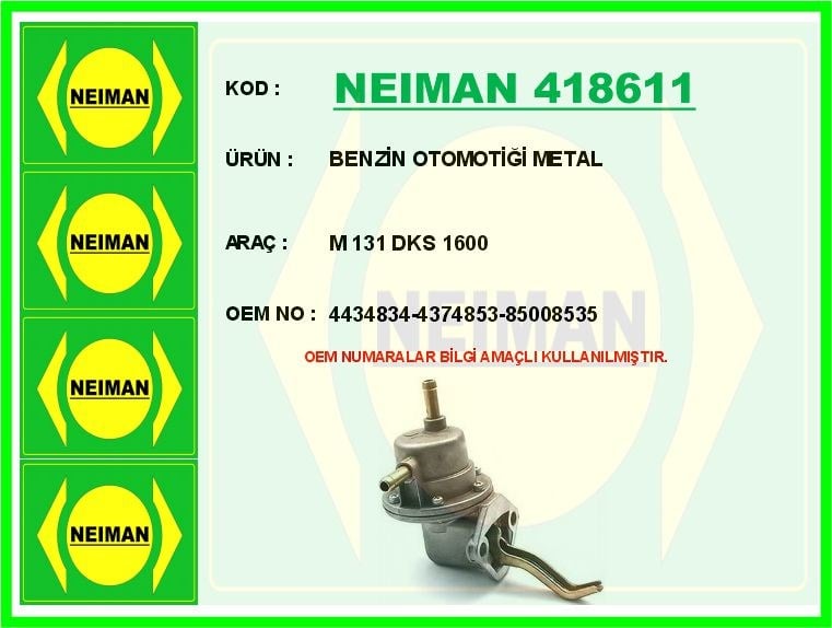 Tofaş M131 1600 Benzin Otomatiği Metal BESCHER