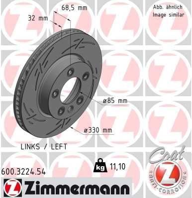 Ön Fren Aynası Sol ZIMMERMANN