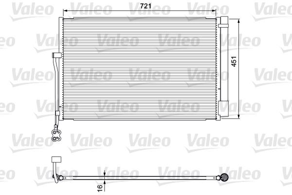 Volkswagen Touareg Kondenser VALEO