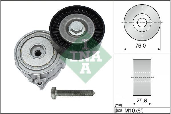 Volkswagen Touareg Alternatör Gergi Rulmanı Kütüklü INA