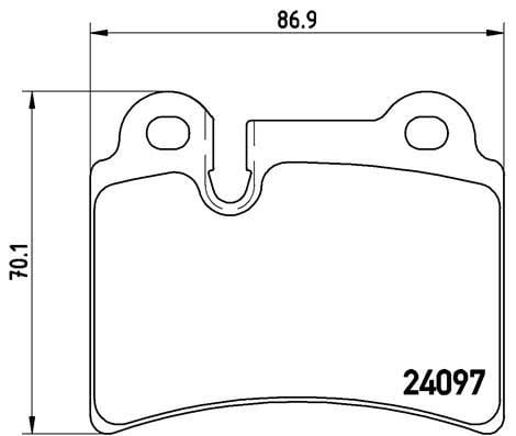 Volkswagen Touareg Arka Balata BREMBO