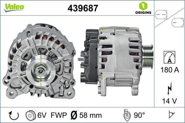 Volkswagen Touareg V6 TDI Alternatör VALEO
