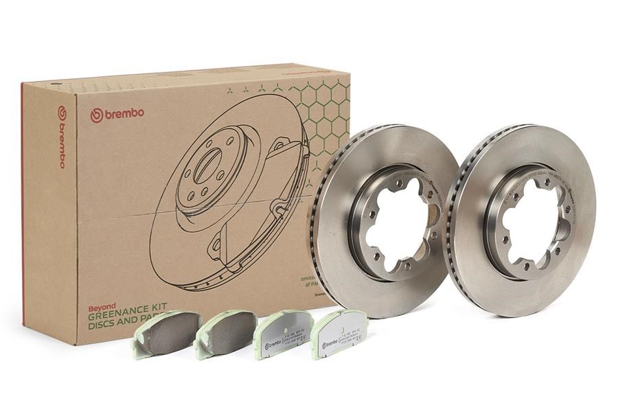 Toyota Hiace Commuter Disk Balata Kiti BREMBO