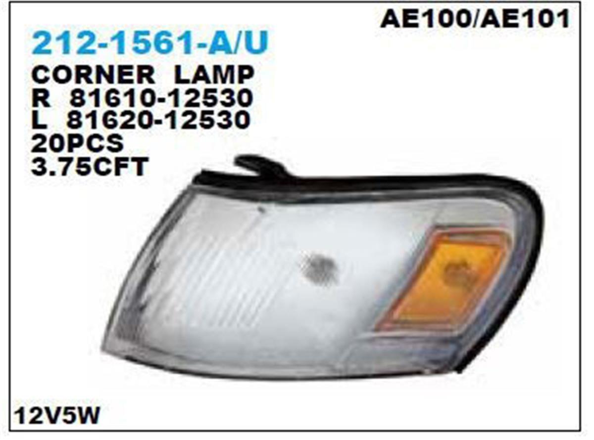 Toyota Corolla (E10) Sol Sinyal Lambası Depo 93-94 Benzin 81620