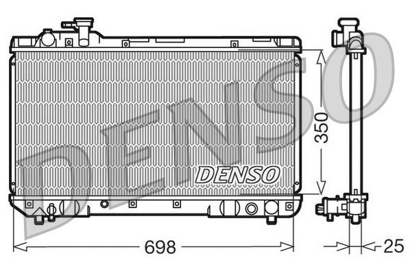 Toyota RAV 4 I / Funcruiser Motor Su Radyatörü DENSO