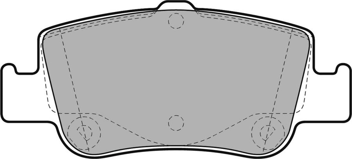 Toyota Auris Corolla Arka Balata 04466-02182