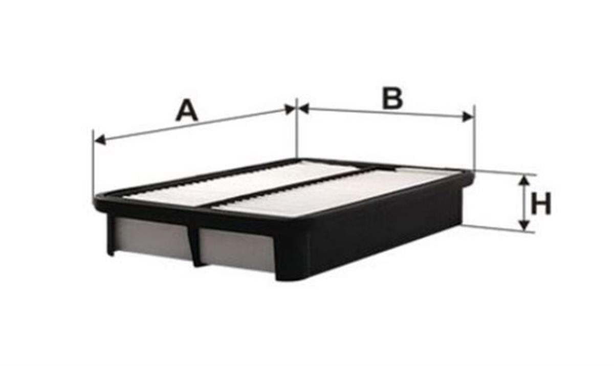 Toyota Corolla 1.6 Enjeksiyon Hava Filtresi Grat (1993-1998)