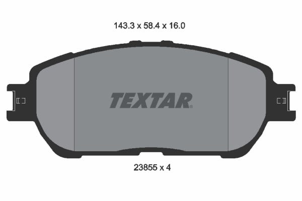 Toyota Camry V3 Ön Fren Balatası TEXTAR