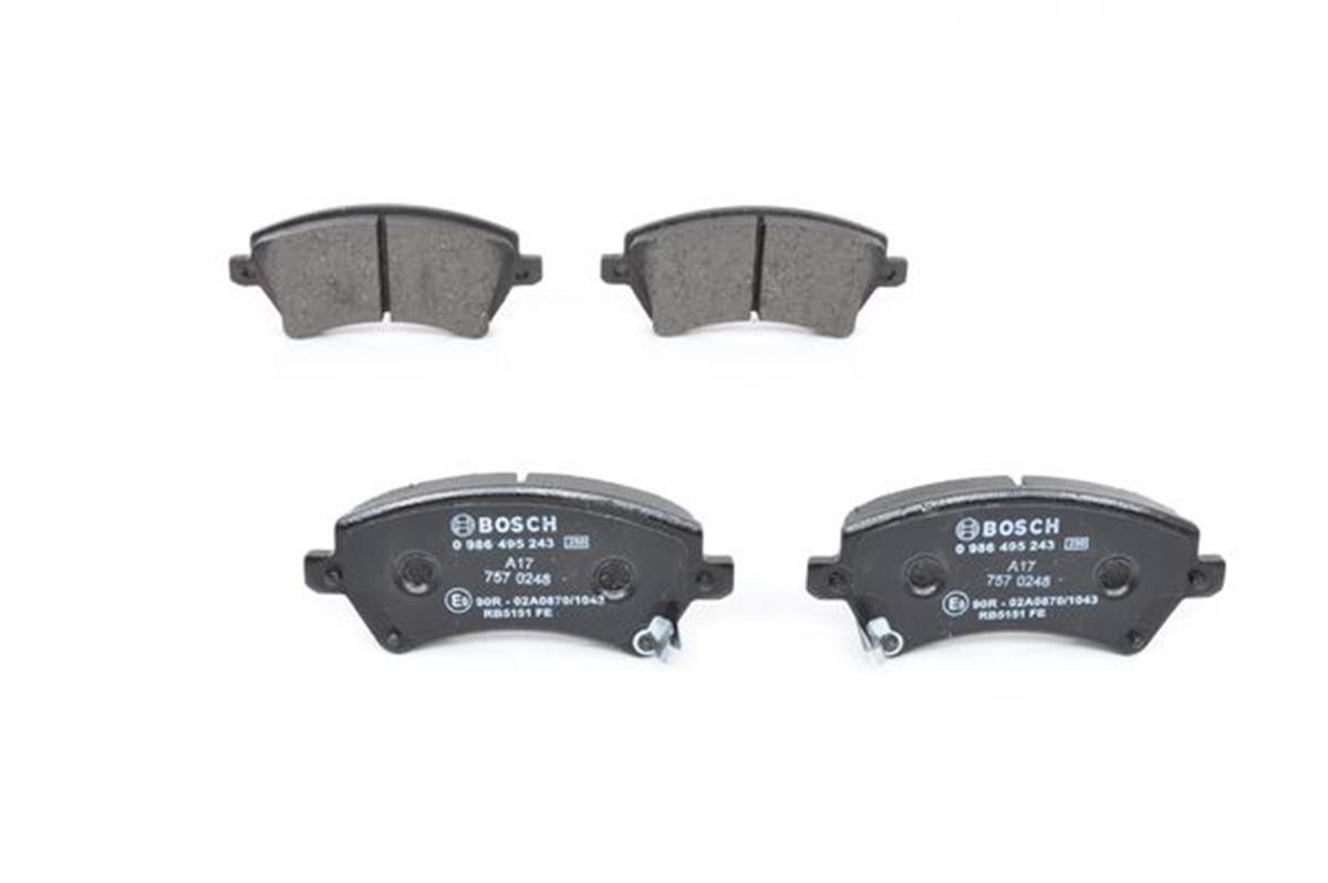 Toyota Corolla (2002-2006) Ön Fren Balata 0446502061-0446502130-Wva23766
