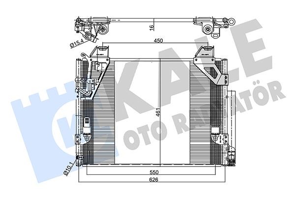 Toyota Hilux VII Kondenser KALE-RADYATOR