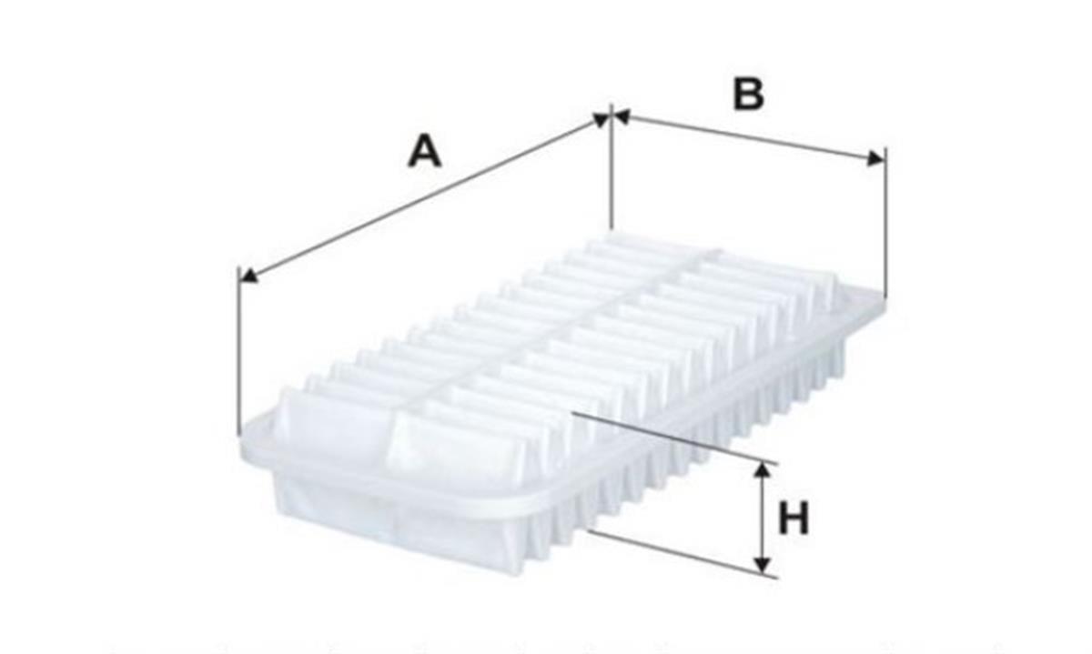 Toyota Corolla Avensis Benzinli Hava Filtresi Grat 2003-2008