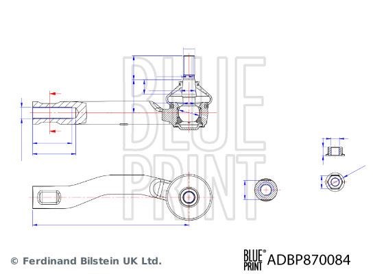 Toyota Yaris I Rot Başı BLUEPRINT