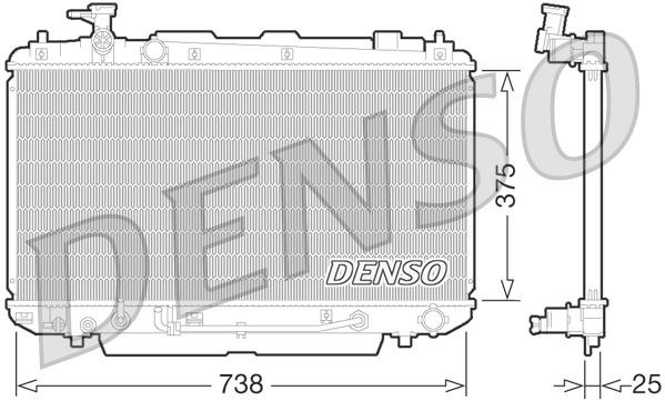 Toyota RAV 4 II Motor Su Radyatörü DENSO