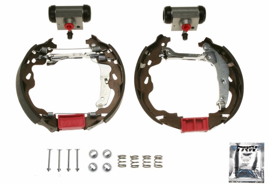 Toyota Yaris Liftback P1 Arka Aks Pabuçlu Balata Kiti TRW