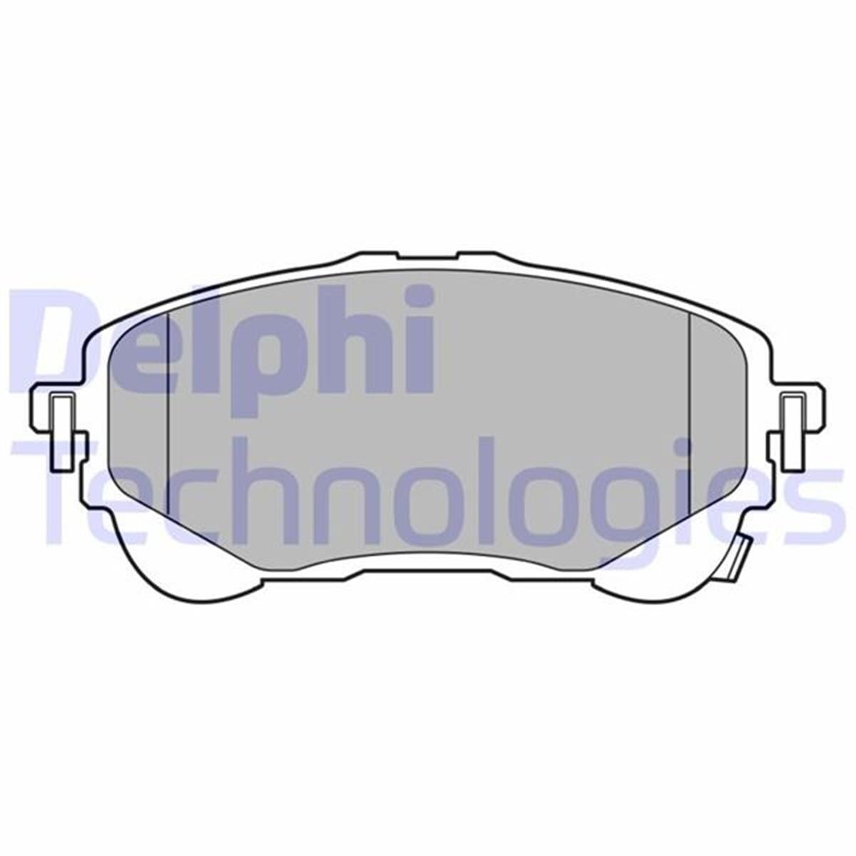 Toyota Corolla 1.6 Vvti 1.8 Hybrid Fren Balatası Delphi Ön