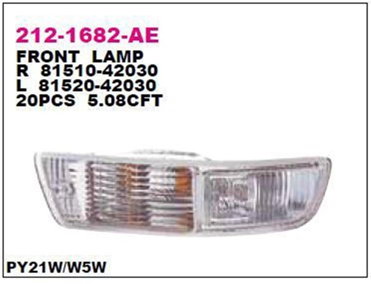 Toyota Rav4 (A1) Sağ Sinyal Lambası Depo (98-00 Benzin) 81510