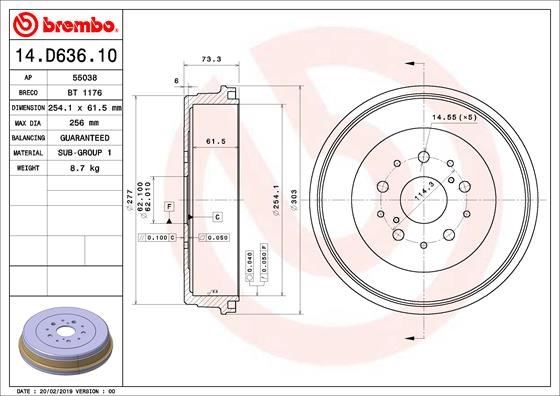 Toyota Hilux VII Fren Kampanası BREMBO