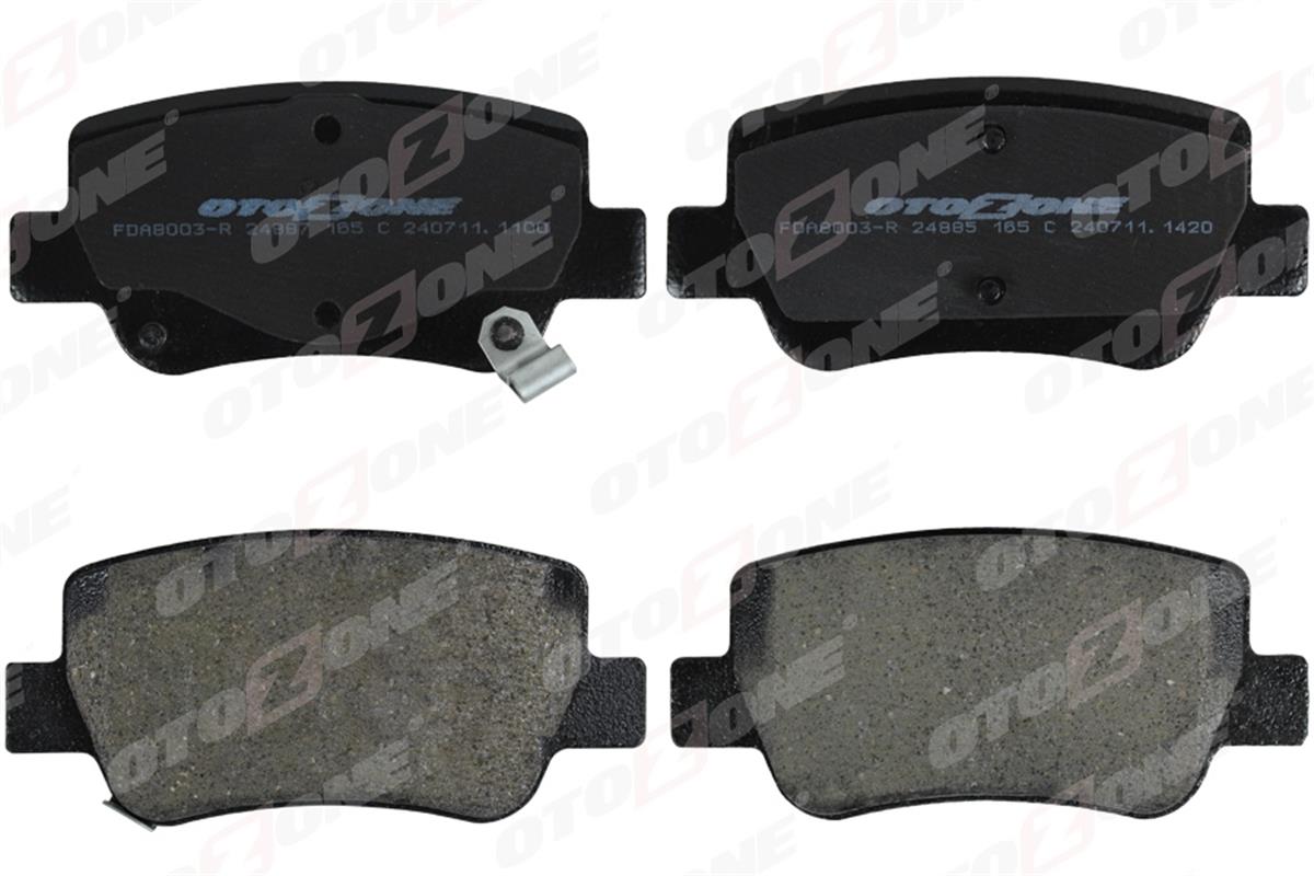 Toyota Avensis (2009>) Arka Fren Balata 0446605040-0446605041-04466Yzz