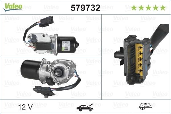 Renault Trafic 2 Silecek Motoru VALEO