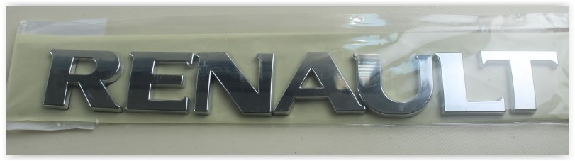 Renault Trafic 2 Monogram Yazı OZAR