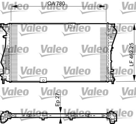 Renault Trafic II Opel Vivaro Radyatör 2.0 DCİ-CDTİ VALEO