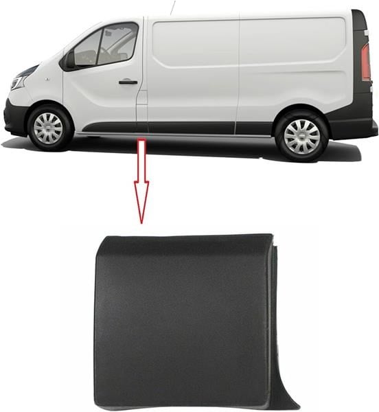 Renault Trafic 3 Yan Çevre Bandı Sol Yan CM