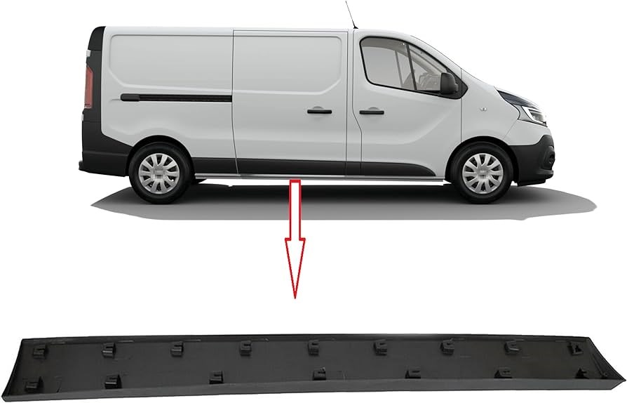 Renault Trafic 3 Arka Kapı Bandı Çıtası Sağ CM