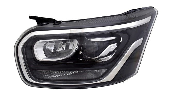 Ford Transit Ön Far Elektrik Motorlu Mercekli LED'li Sol TYC