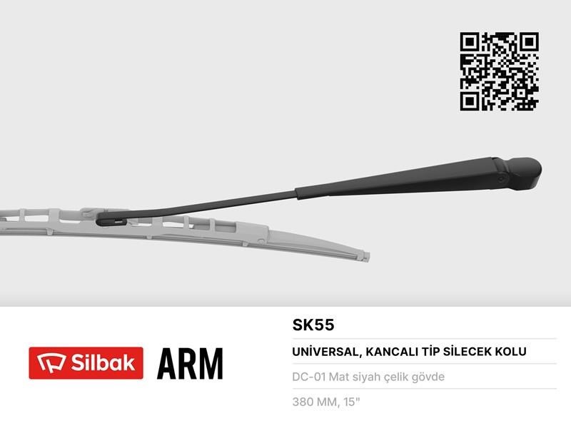 Silecek Kolu 450mm SILBAK
