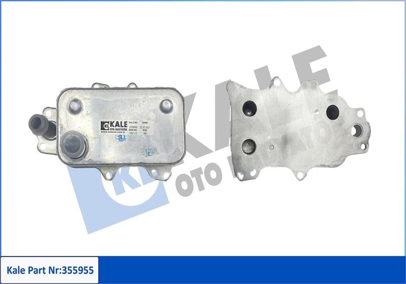 Ford Transit 2.2 2.4 TDCi Yağ Soğutucusu Petek Metal Filtre KALE-RADYATOR
