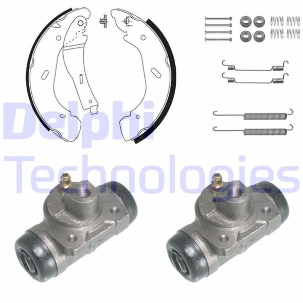 Ford Transit Arka Fren Pabuç Kiti DELPHI
