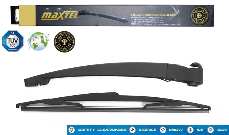 Ford Transit Custom Arka Silecek Süpürgesi Kollu Fiskıyeli [2013>] MAXTEL