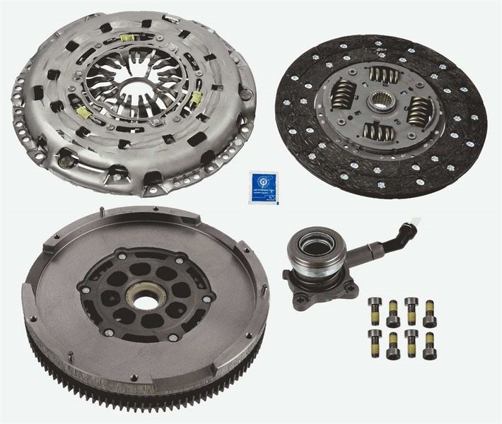 Ford Transit Custom Debriyaj Seti 4'lü Kit Volan-Debriyaj Seti-Rulman SACHS
