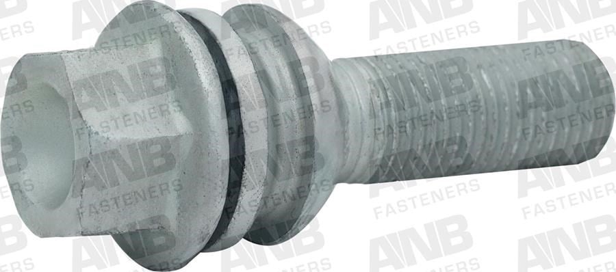 Bijon Cıvatası M14 X 1.50 X 30 Delikli Flanşlı Geomet ANB