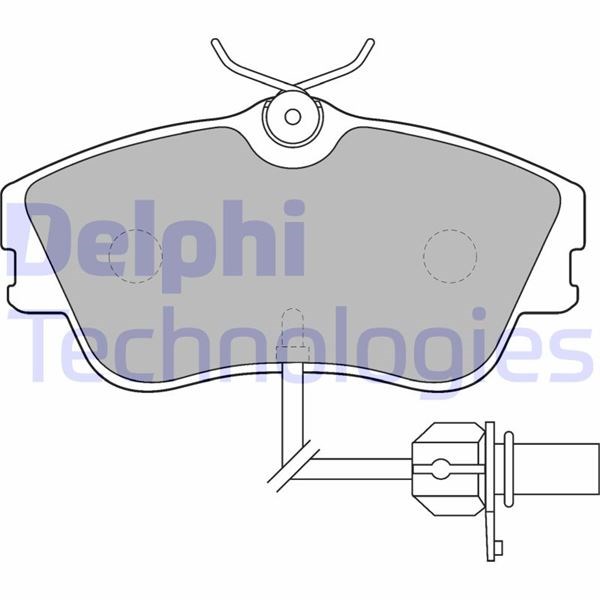 Volkswagen Transporter T4 Ön Balata Fişli DELPHI