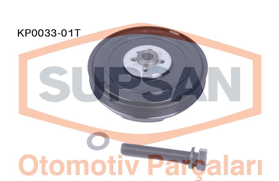 Transporter T4 Volt LT35 Crafter Krank Kasnağı Civatalı 2.4D-2.5 TDI SUPSAN