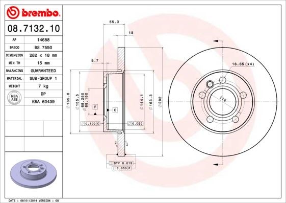 Volkswagen Transporter T4 Ön Fren Aynası BREMBO
