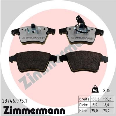 Volkswagen Transporter T5 Ön Balata 17 Jant ZIMMERMANN