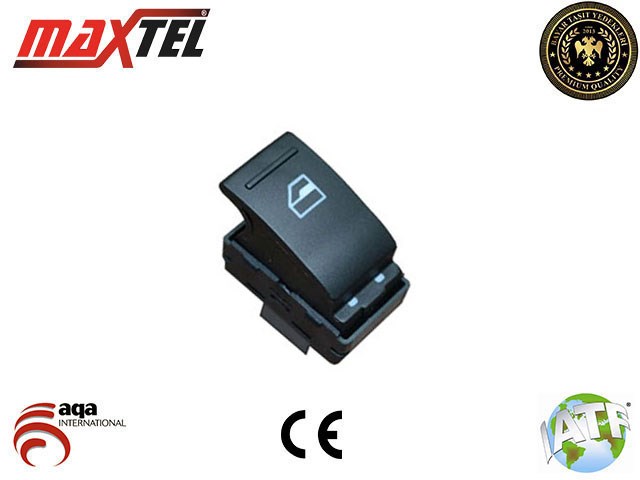 Volkswagen Transporter T5 T6 Sağ Cam Kaldırma Anahtarı MAXTEL